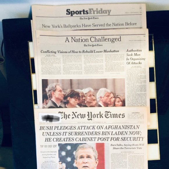 9/21/2001 The New York Times - Picture 10 of 10